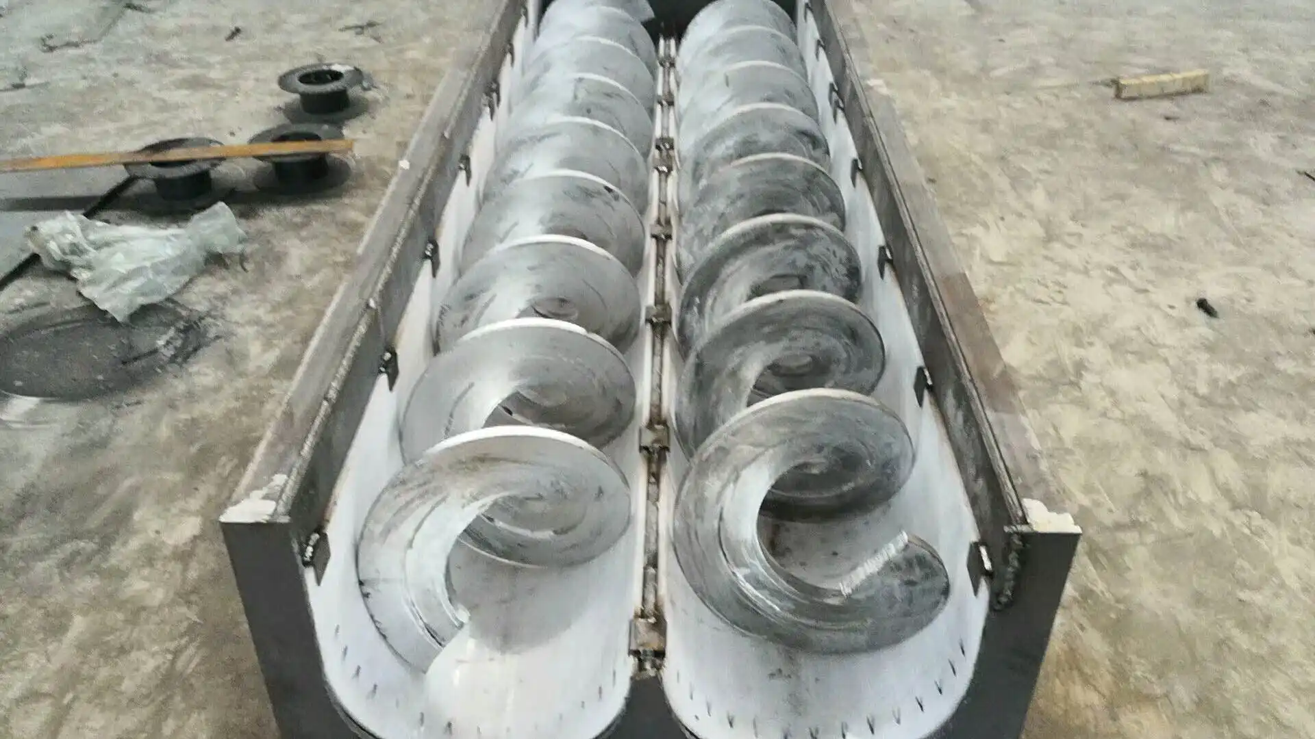 雙無軸螺旋輸送機