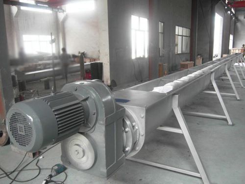 絞龍葉片輸送機螺旋杠式排屑機