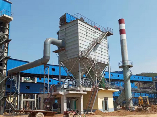 爲安徽劉經理安裝的焦化廠除塵器