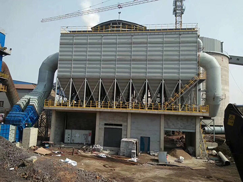 爲沈陽高經理客戶安裝的鍋爐除塵器