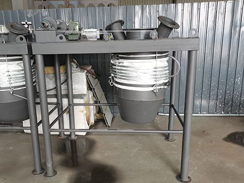 水泥罐車散裝機制作塊狀伸縮散裝機