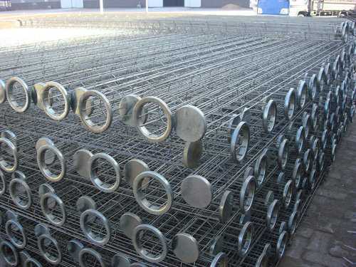 噴塑有機矽除塵袋籠骨架