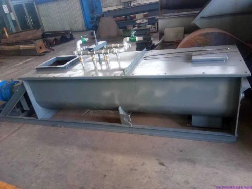 混泥土攪拌機營養土雙軸連續式攪拌機