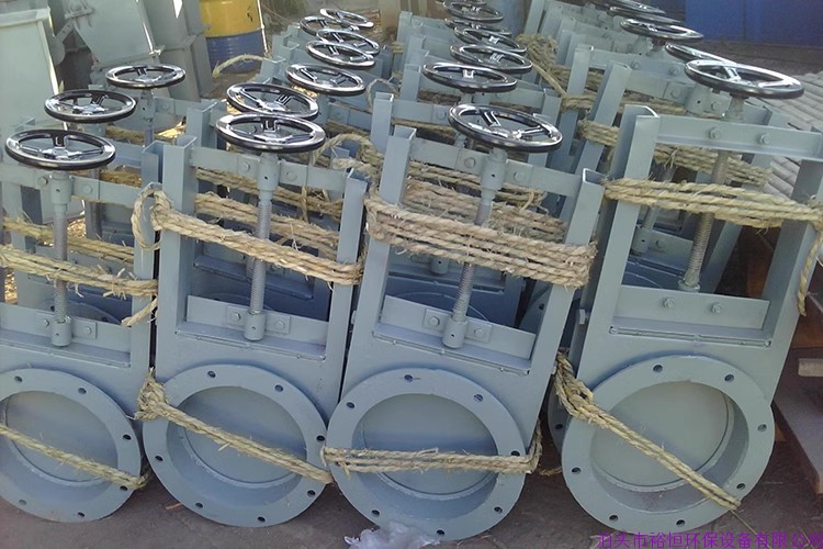 方形卸料物料手動插闆閥